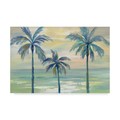 Trademark Fine Art Silvia Vassileva 'Marine Layer Palms' Canvas Art, 30x47 WAP03466-C3047GG